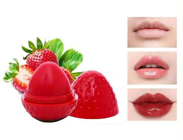 Picture of Forzero Strawberry Lip Balm Moisturizing Smooth Lip Lines Anti-Drying Lip Care Product