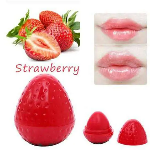 Picture of Forzero Strawberry Lip Balm Moisturizing Smooth Lip Lines Anti-Drying Lip Care Product