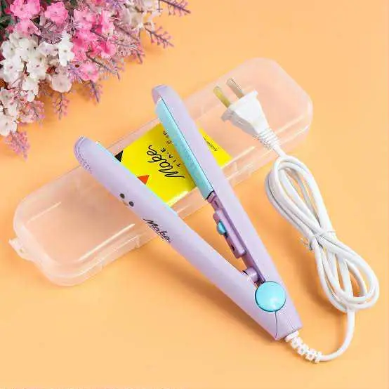 Picture of Mini Hair Flat Iron Ceramic Plate Hair Straightener