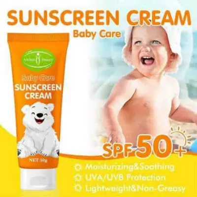 Picture of Aichun Beauty Baby Care Sunscreen Cream With SPF 50+-30gm