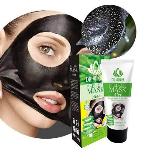 Picture of Meinaier Peel Off Black Mask Cucumber - 120 ml - Blackhead Remover Mask for Men and Women