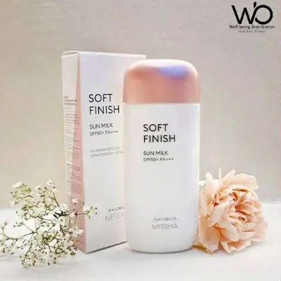 Picture of Missha All Around Safe Block Soft Finish Sun Milk SPF50+ Or PA+++
