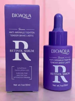 Picture of BIOAQUA Facial Retinol Serum 30ml Anti-Wrinkle Tender Skin 8.5% Retinol 5% Hyaluronic Acid Moisturizing Essence