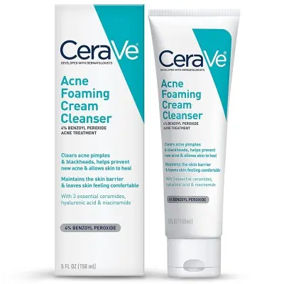 Picture of CeraVe Acne Foaming Cream Cleanser 150ml 2025