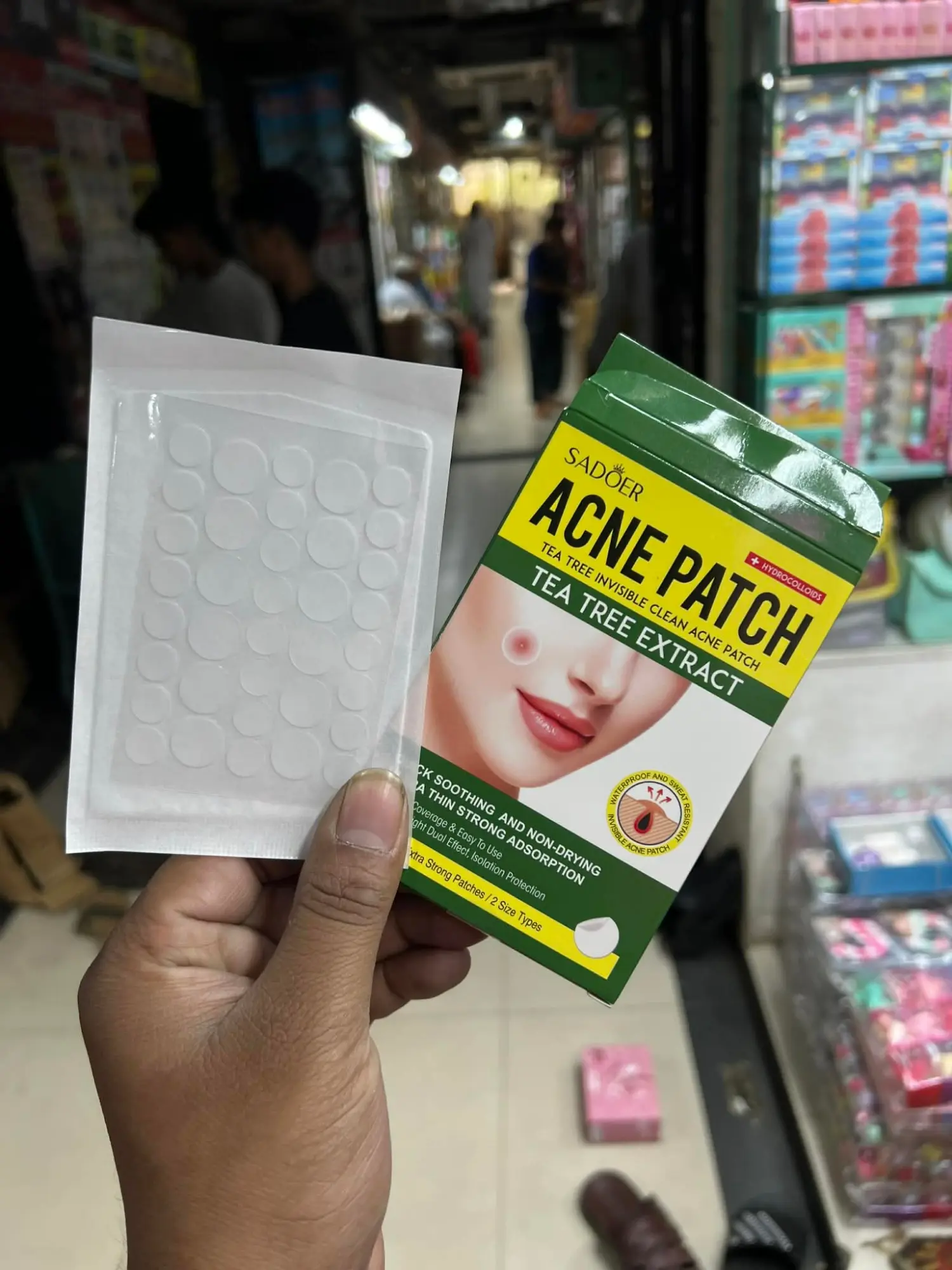 Picture of SADOER Tea Tree Acne Pimple Patch (Pack of 36pcs) - Acne Care, Acne Patch, Pimple Patch