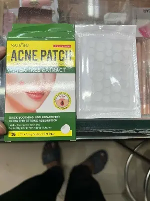 Picture of SADOER Tea Tree Acne Pimple Patch (Pack of 36pcs) - Acne Care, Acne Patch, Pimple Patch
