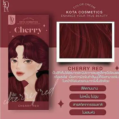 Picture of Kota Color Cream Hair Color (CHERRY RED)