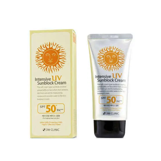 Picture of 3W Clinic Intensive UV Sunblock Cream SPF50 PA+++ 70ml
