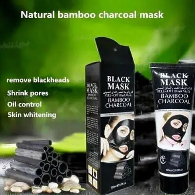 Picture of Bamboo Charcoal Peel-Off Black Mask - Blackhead Remover Mask