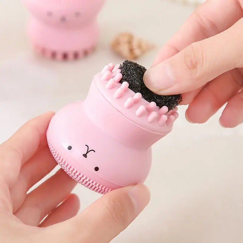 Picture of LAIKOU octopus Mini Silicone Face Cleanser Massage Brush - 1PCS