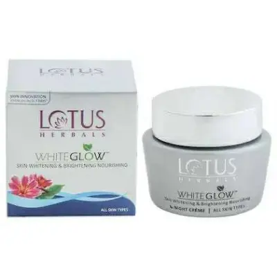 Picture of Lotus Herbals White Glow Skin Brightening & Nourishing Night Cream - 40g (India)