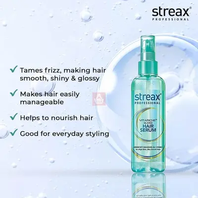 Picture of Streax Professional Hair Serum - 115ml (India)
