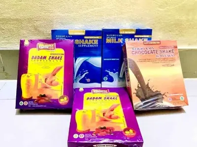 Picture of Milk Shake, Badam Shake, Chocolate Shake 3Pes (Combo Package) milkshake