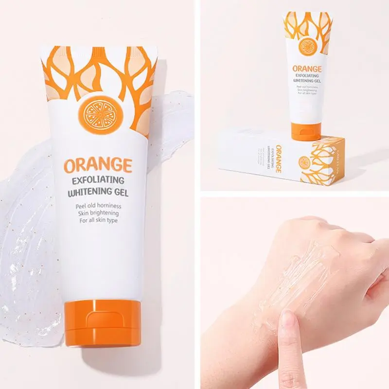 Picture of Orange Exfoliating Whitening Gel Orange Exfoliating Gel Scrub Face Whitening Whitening Lazy Cream For Face