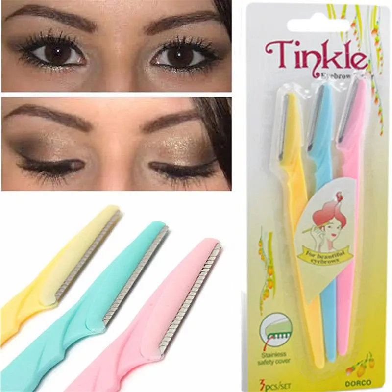 Picture of Tinkle Eyebrow Razors for Women 3pcs Set