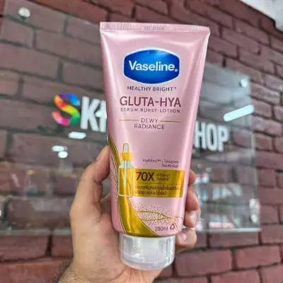 Picture of Vaseline Healhy Bright Gluta Hya Serum Burst Body Lotion Dewy Radiance 290ml ( Thailand )