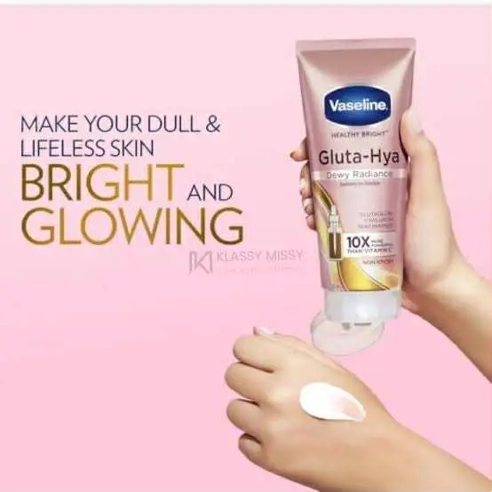 Picture of Vaseline Healhy Bright Gluta Hya Serum Burst Body Lotion Dewy Radiance 290ml ( Thailand )
