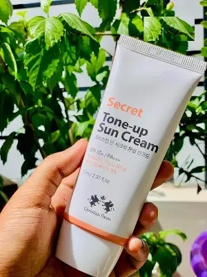 Picture of Christian Dean Secret Tone-Up Sun Cream with SPF50+ - 70ml