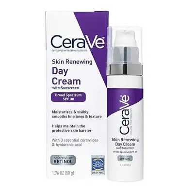 Picture of CeraVe Skin Renewing Retinol Day Cream with SPF 50g