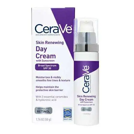 Picture of CeraVe Skin Renewing Retinol Day Cream with SPF 50g