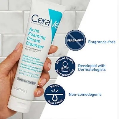 Picture of CeraVe Acne Foaming Cream Cleanser 150ml