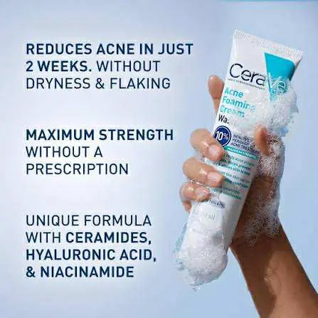 Picture of CeraVe Acne Foaming Cream Cleanser 150ml