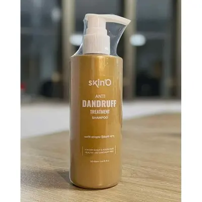 Picture of skinO Anti Dandruff Treatment Shampoo - 200ml to all hair type