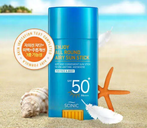 Picture of Jaysuing Sunscreen cream Stick SPF 50+ UV Protective Anti Oxidant sun block Isolation cream Lightweight Korea