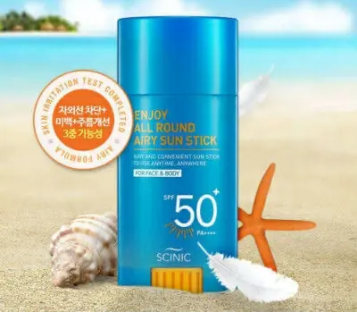Picture of Jaysuing Sunscreen cream Stick SPF 50+ UV Protective Anti Oxidant sun block Isolation cream Lightweight Korea