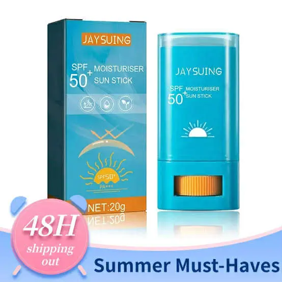 Picture of Jaysuing Sunscreen cream Stick SPF 50+ UV Protective Anti Oxidant sun block Isolation cream Lightweight Korea