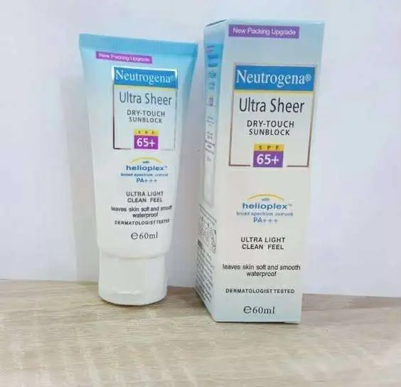 Picture of Neutrogena Ultra Sheer Dry-Touch Sunblock SPF-65+ (India) - 60ml