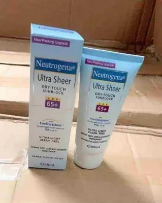 Picture of Neutrogena Ultra Sheer Dry-Touch Sunblock SPF-65+ (India) - 60ml