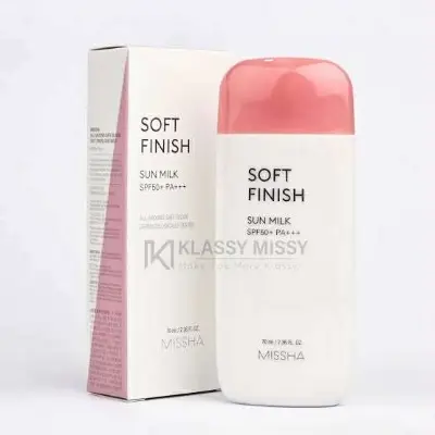 Picture of Missha All Around Safe Block Soft Finish Sun Milk SPF50+ Or PA+++