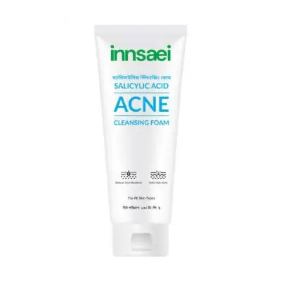 Picture of INNSAEI SALICYLIC ACID ACNE SOLUTION CLEANSING FOAM 150ML (made in bangladesh)