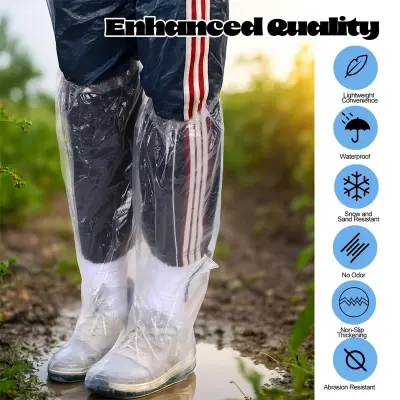 Picture of 10 Pair Disposable Waterproof Shoes Protector Cover