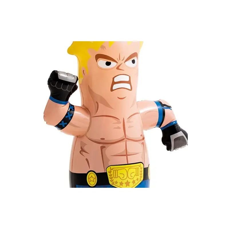 Picture of Super Hero Kids Boxing Set Inflatable PVC Punching Bag Water Filled Heavy Ring Bouncer Funny Fitness Equipment