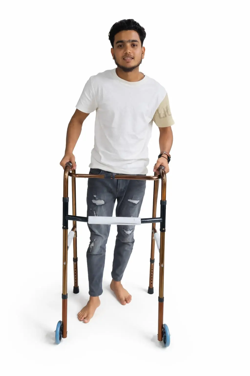 Picture of Premium Adjustable Walking Frame with Wheels