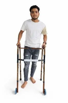 Picture of Premium Adjustable Walking Frame with Wheels