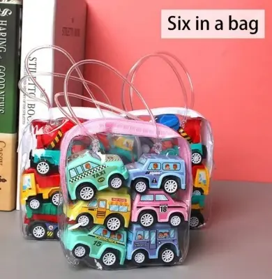 Picture of Toy Cars Set for Kids - 6 PCS - Multicolor
