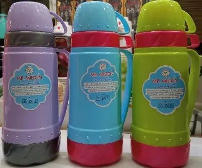 Picture of 1 Liter Single Piece Color Vacuum Flask (Hot & Cold) - Multicolor