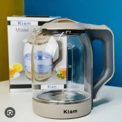 Picture of Kiam Electric Kettle (Glass) BL-002 (1.8Ltr) - Multicolor
