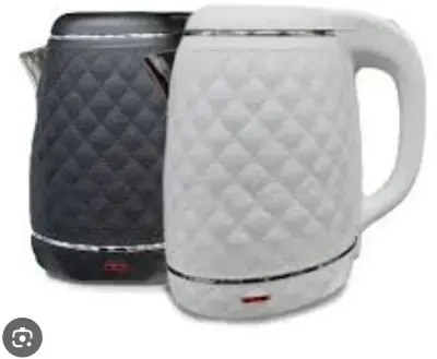 Picture of Miyako 1.8L Electric Kettle Cordless Leather Design Cool Touch Body MJK-108 LTH 2000Watt