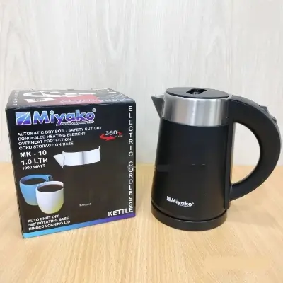 Picture of Miyako Automatic Electric Kettle 1 Ltr. MK-10 - Black