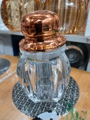 Picture of Acrylic Kitchen Gourmet Spice Jar Set Condiment Cruet Bottle Kitchen Supplies - Multicolor