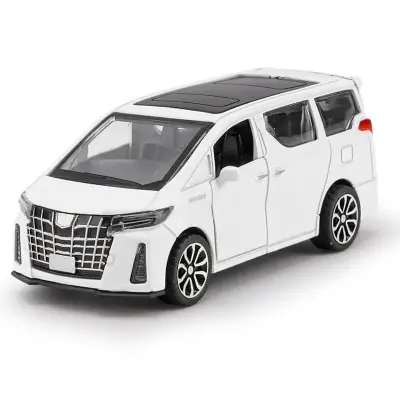 Picture of Toyota Alphard 1:36 alloy Children's toys baby educational Warrior toy car simulation business car model - White