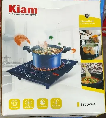 Picture of KIAM Induction Cooker H22 - Energy Saving 2000 Watt Multi Cooking Functions #