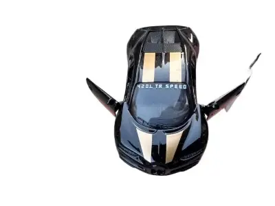 Picture of Scale: 1:43, ideal for detailed representation.
Material: Crafted from high-quality alloy for durability.
Functionality: Pull-back action for dynamic play; simply pull it back and watch it zoom forward.
Design: Realistic simulation of the Bugatti Roadster - Black