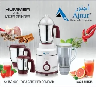 Picture of 4 in 1 Ajnur Blender Plus Mixer Grinder 1200 Watts
