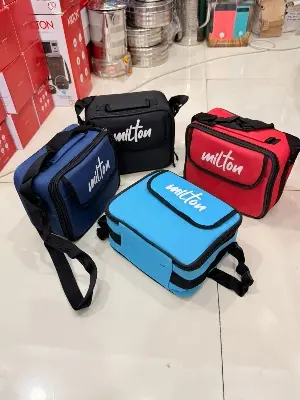 Picture of Milton Tasty 3 Stainless Steel Combo Lunch Box With Tumbler, 1200 ML - Multicolor