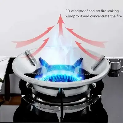 Picture of GC Gas Stove Cover Non-slip Wind Shield Household Kitchenware Accessories